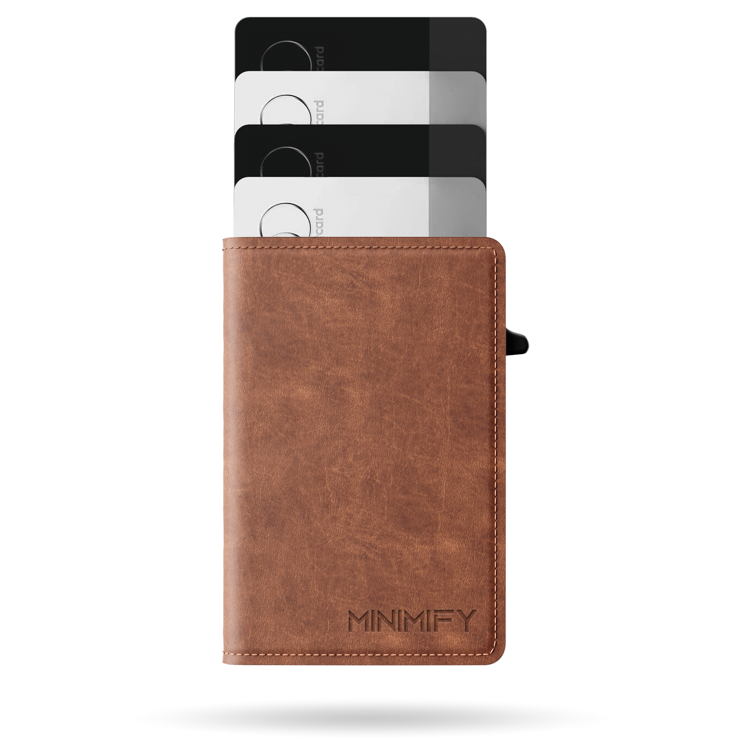 Minimify Pro AirTag Wallet - Premium Leather