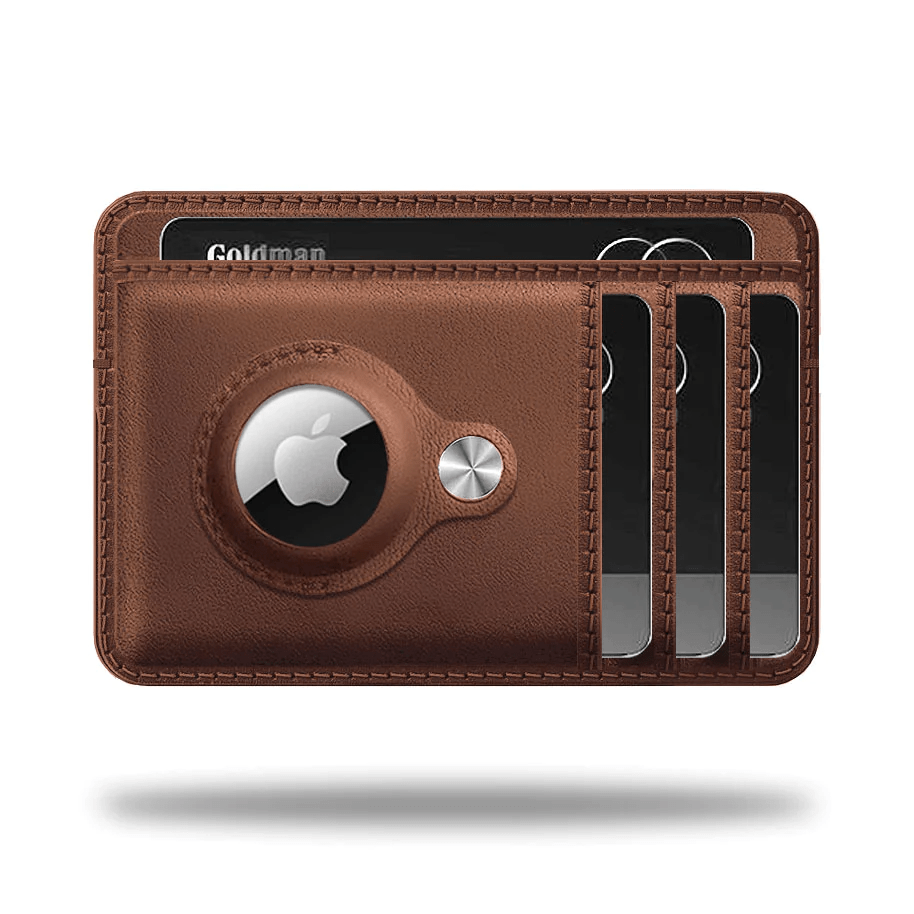 Minimify Slim AirTag Wallet - Premium Leather